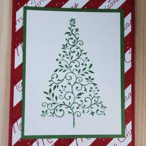 Christmas Cards Handmade w/envelopes Lot of 10